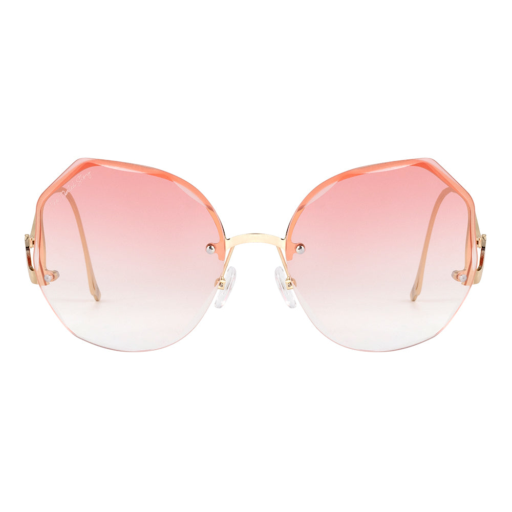 Hexagon Retro Sunglasses (UV400 Protection)