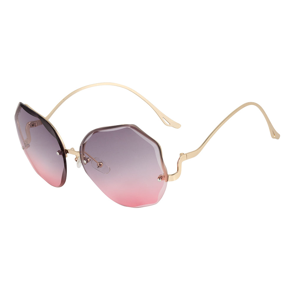 Hexagon Retro Sunglasses (UV400 Protection)