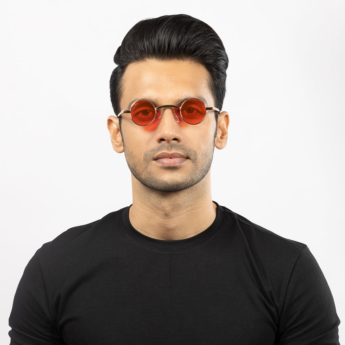 Cyber Punk Round Sunglasses (UV 400 Protection)
