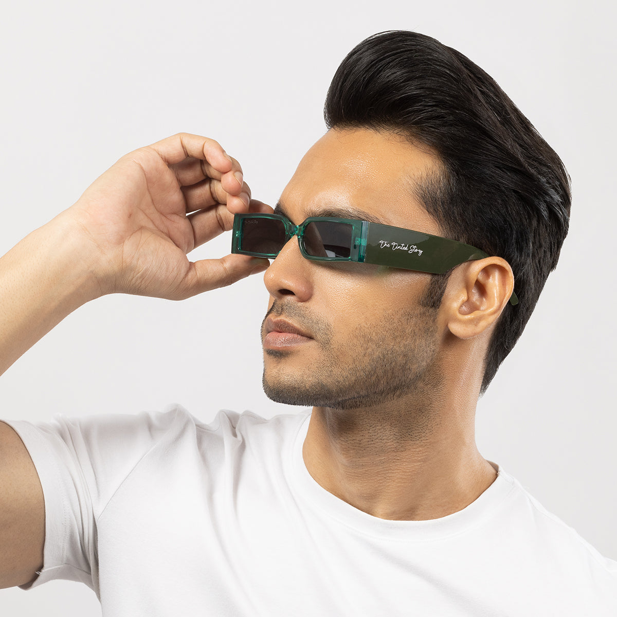 Rectangular Spy Glasses (UV400 Protection)