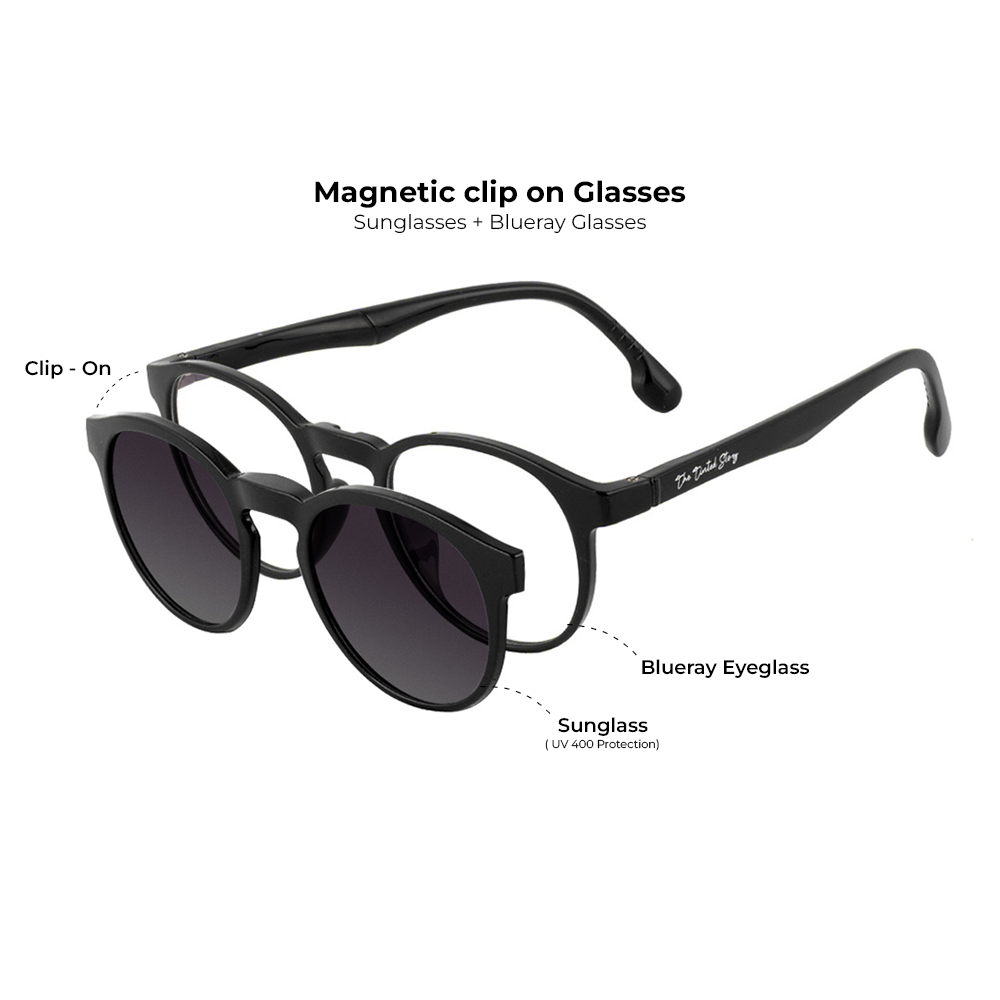 Venus Clip-On Eyeglasses (UV 400 Protection)