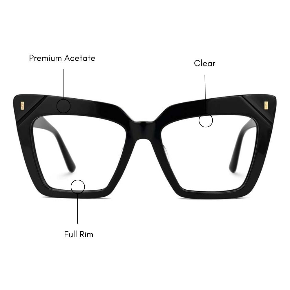 Wyatt Cat-Eye Eyeglasses