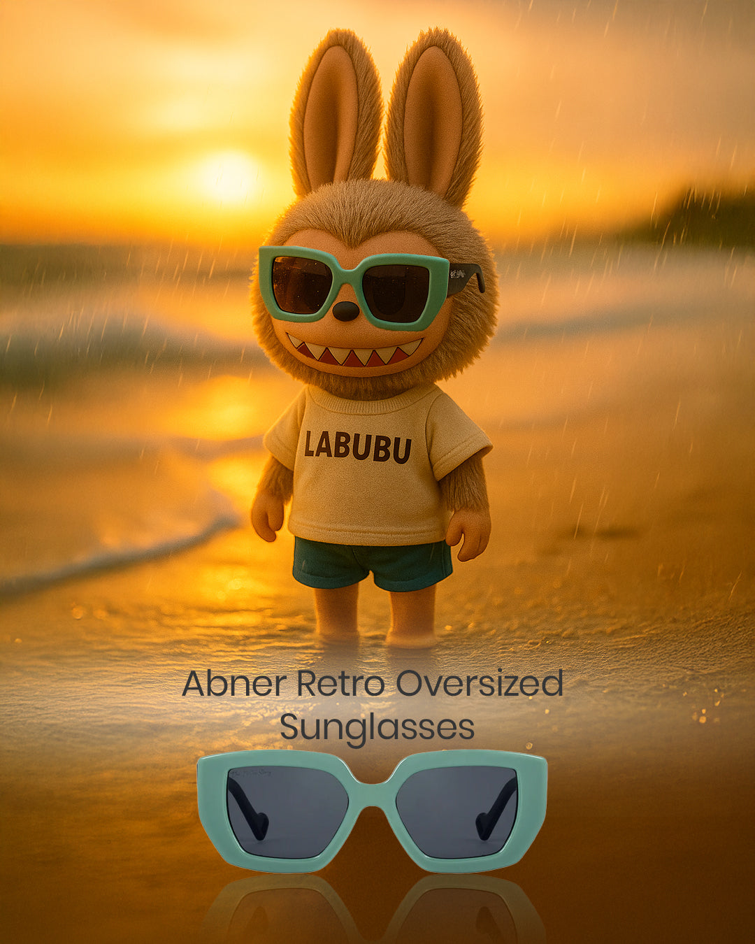 Abner Retro Oversized Sunglasses