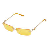 Rimless Arc Sunglasses