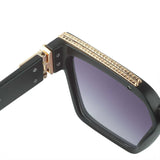 Eagle Wayfarer Oversized Sunglasses (UV400 Protection)