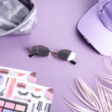 Black Cat Eye Sunglasses (UV 400 Protection)