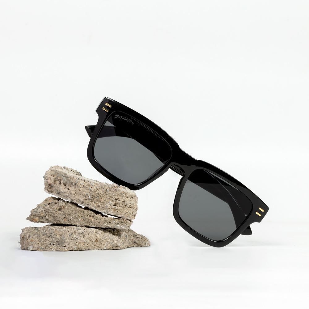 Tegan Wayfarer Sunglasses (UV400 Protection)