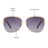 Camber Oversized Sunglasses (UV 400 Protection)