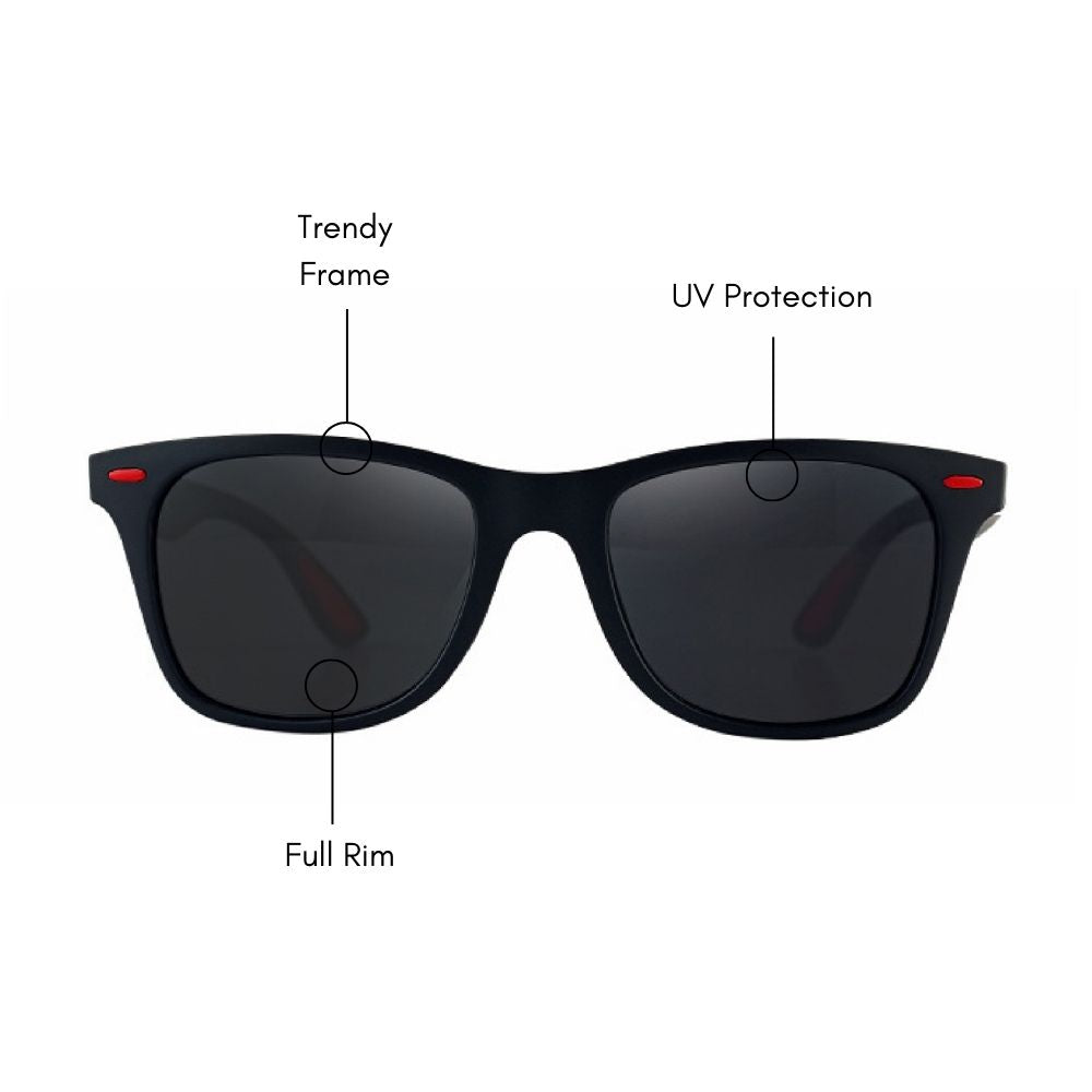 Classic Wayfarer Sunglasses (Polarized Protection)