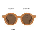 Kids Round Pastel Sunglasses (UV400 Protection)