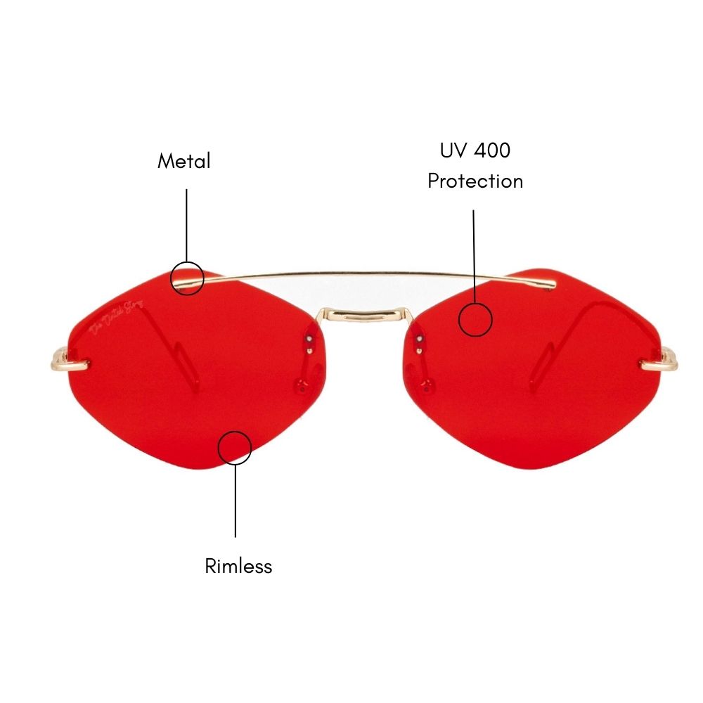 Rebar Rimless Sunglasses (UV 400 Protection)