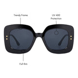Camila Oversized Sunglasses (UV 400 Protection)
