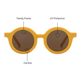 Kids Round Pastel Sunglasses (UV400 Protection)