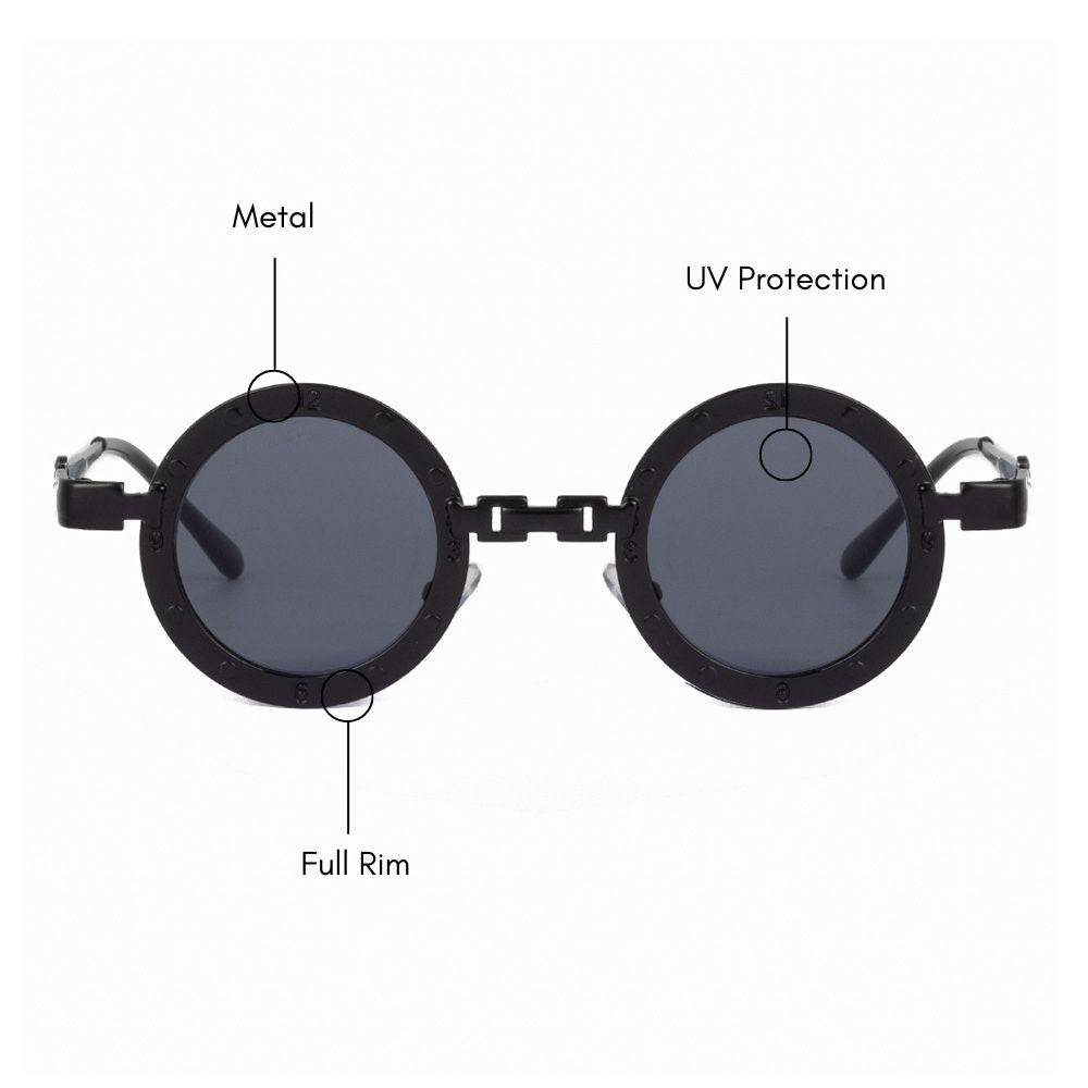 Corral Round Sunglasses (UV 400 Protection)