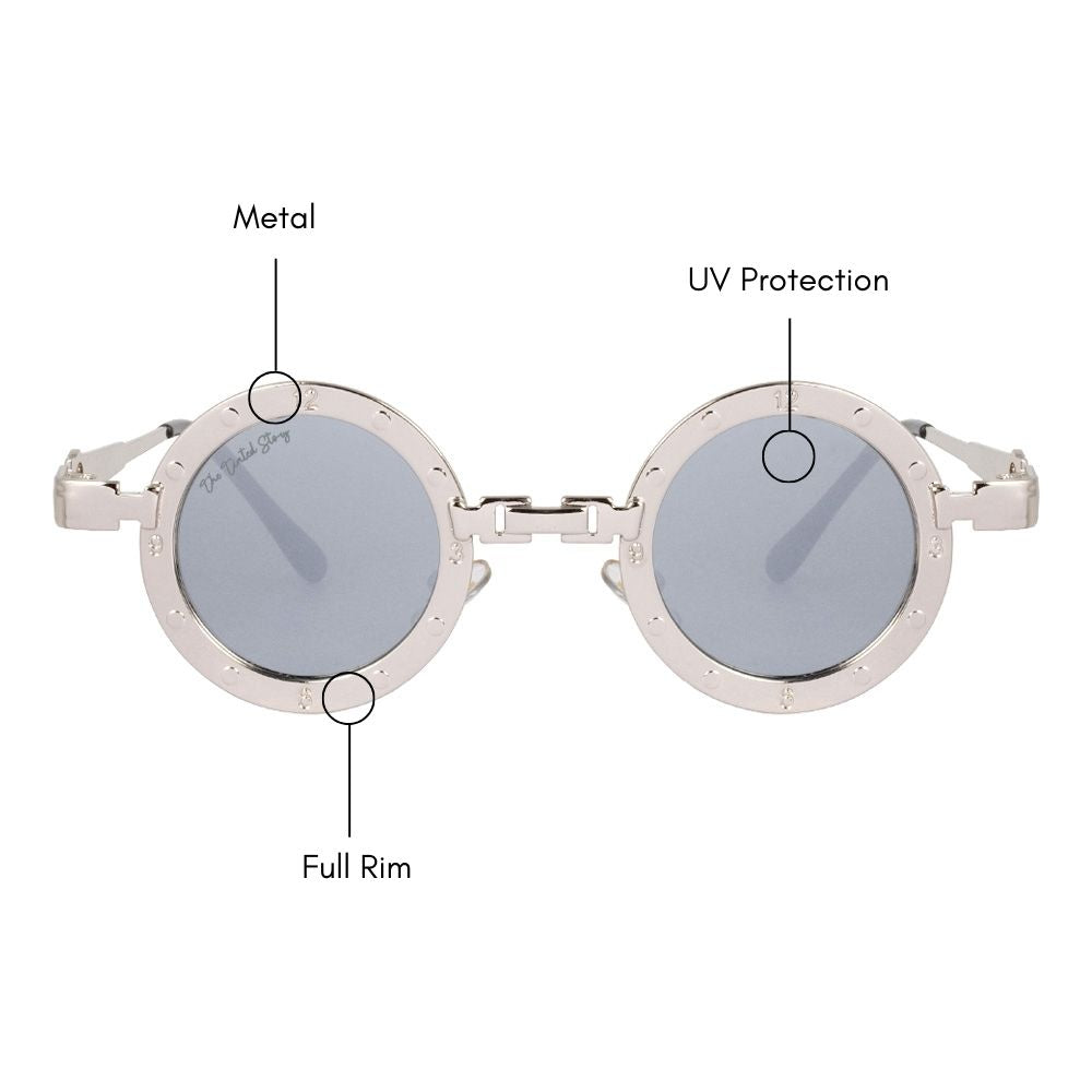 Corral Round Sunglasses (UV 400 Protection)