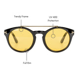 Remit Round Sunglasses (UV 400 Protection)
