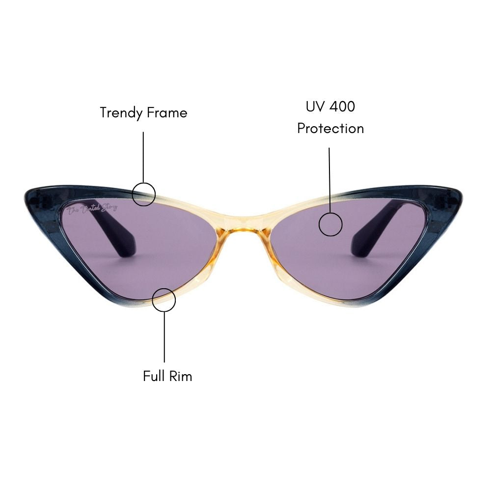 Renata Retro Sunglasses (UV 400 Protection)