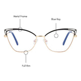 Claire Blue Ray Eyeglasses (UV 400 Protection)