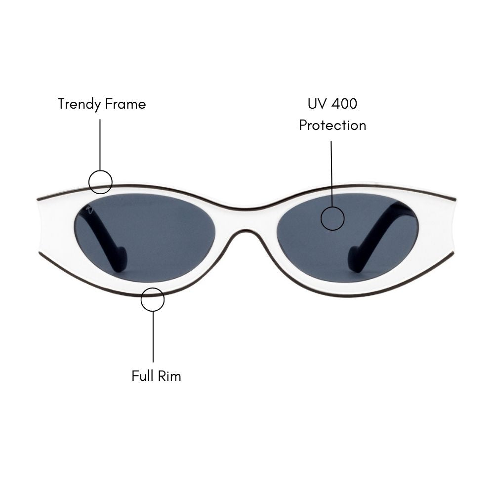 Retro Street Sunglasses (UV 400 Protection)