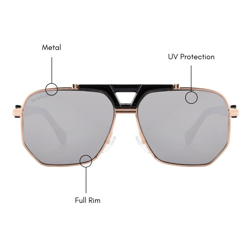 Falcon Aviator Sunglasses (UV 400 Protection)