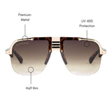 Ardor Aviator Sunglasses (UV400 Protection)