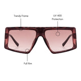 Stella Oversized Sunglasses (UV400 Protection)