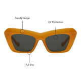 Fiona Street Style Sunglasses (UV 400 Protection)