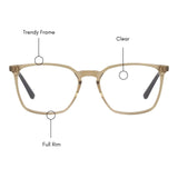 Quirk Classic Eyeglasses (UV 400 Protection)