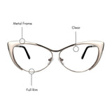 Kim Cat-Eye Eyeglasses