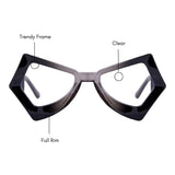 Klara Oversized Eyeglasses