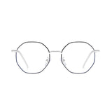 Blue Ray Hexagonal Eyeglasses (UV 400 Protection)