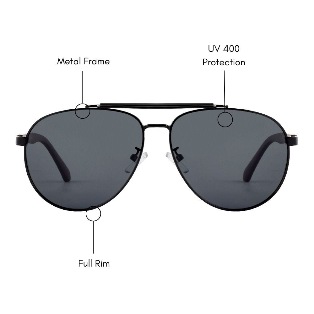 Austere Aviator Sunglasses