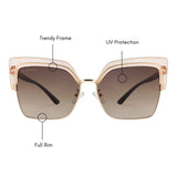 Maniere Cateye Sunglasses (UV400 Proetection)