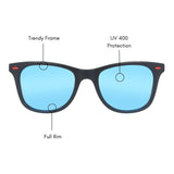 Classic Wayfarer Sunglasses (Polarized Protection)