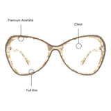 Wrenley Oversized Eyeglasses