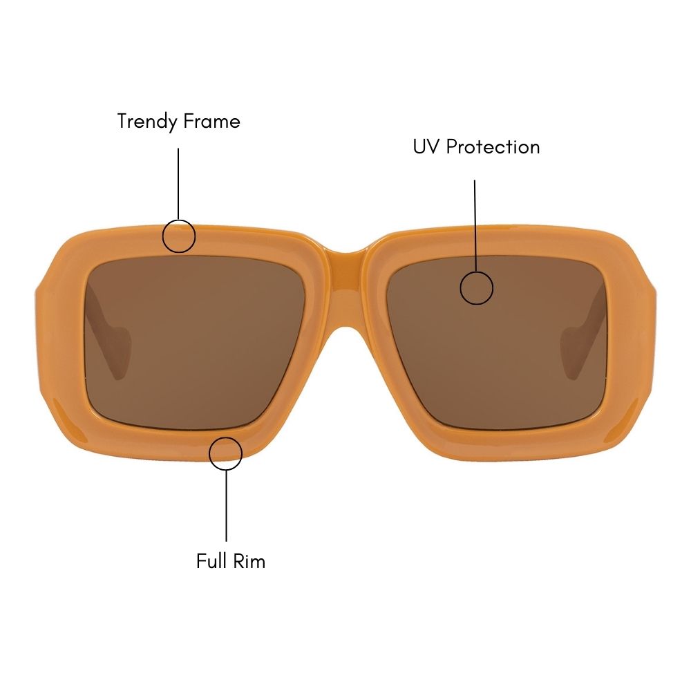 Odeon Oversized Sunglasses (UV 400 Protection)