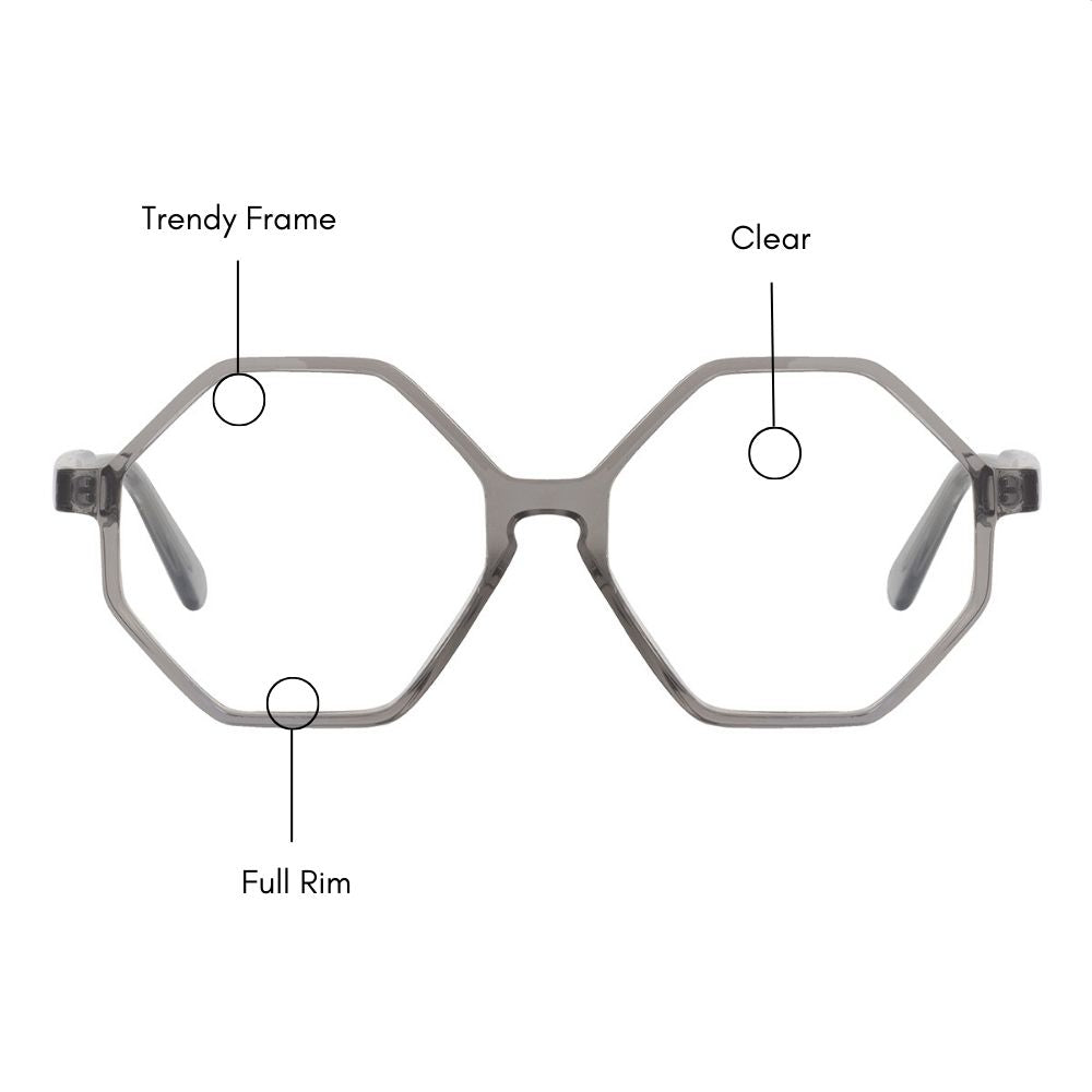 Zonas Hexagon Eyeglasses