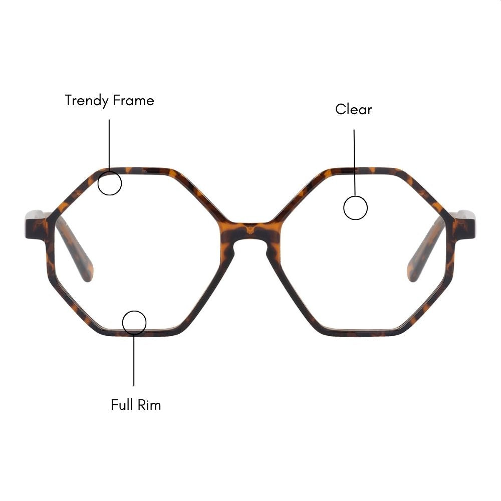 Zonas Hexagon Eyeglasses