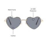 Heart Gleam Sunglass (UV 400 Protection)