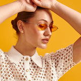 Sleek Triangle Party Sunglasses (UV 400 Protection)