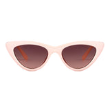 Pink Classic Cateye Sunglasses (UV 400 Protection)