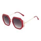 Senary Oversized Sunglasses (UV400 Protection)