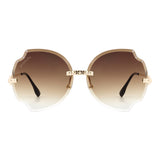 Bianca Oversized Sunglasses (UV400 Protection)