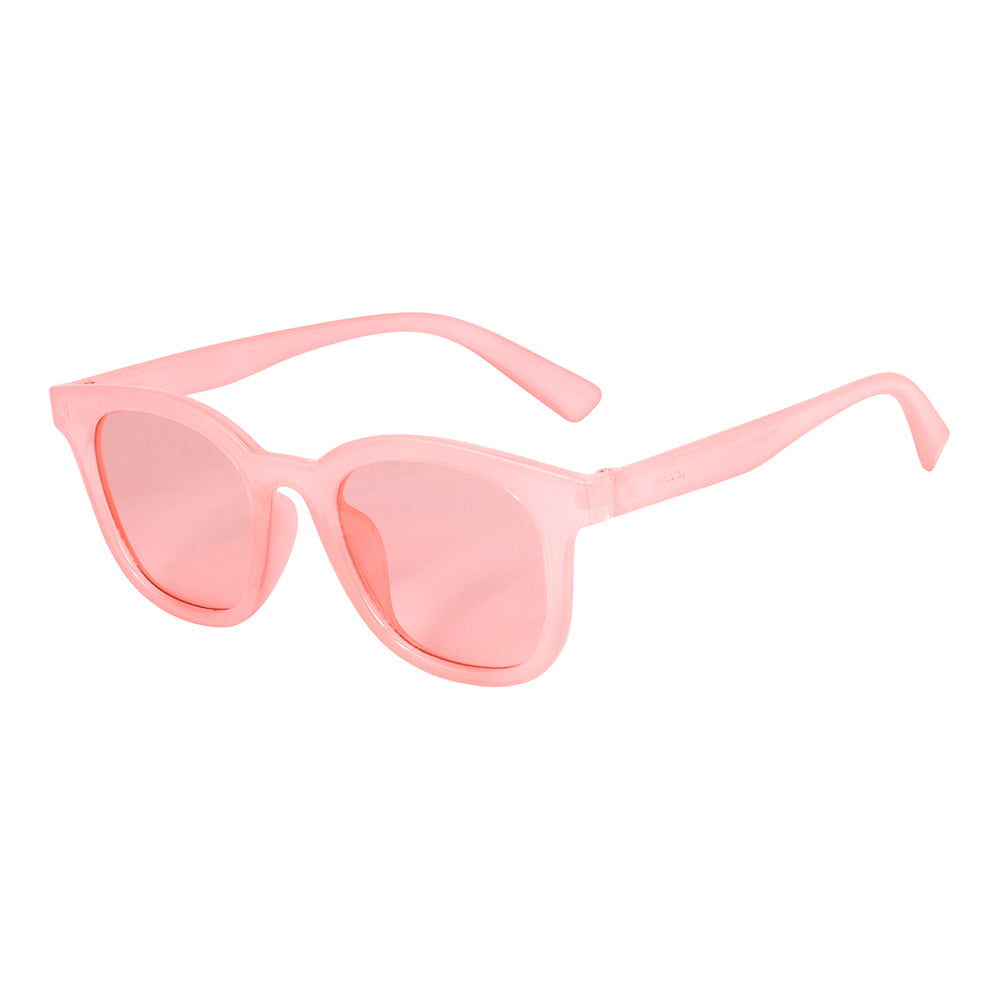 Flamingo Glossy Finish Wayfarer Sunglasses (UV400 Protection)