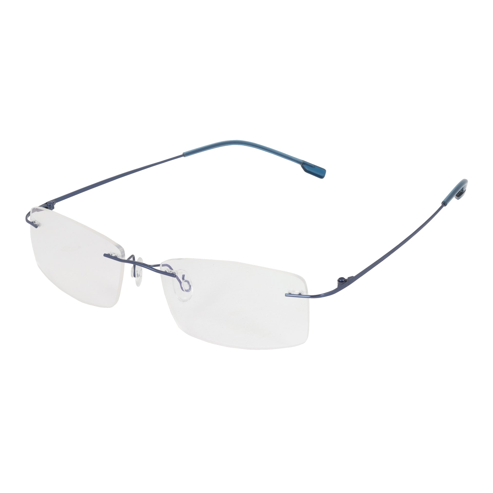 The Tinted Story Easton Eyeglasses Rimless Eyewear with Styles